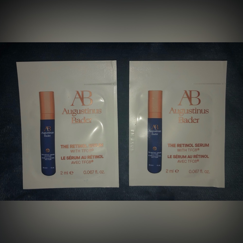 Lot Of 2 Augustinus Bader The Retinol Serum Sample Foils